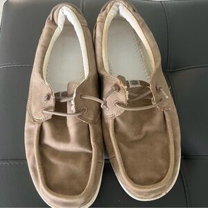 Hey Dude Tan Loafers